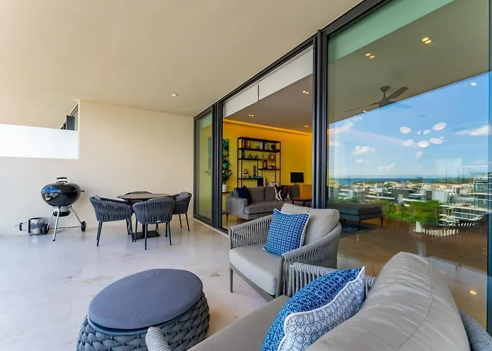 Marila Brand New Infinity Pool Sea View Apartment Playa del Carmen