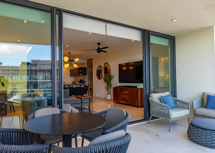 Marila Brand New Infinity Pool Sea View Apartment Playa del Carmen