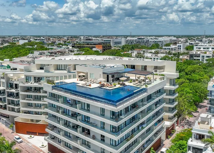Marila Brand New Infinity Pool Sea View Apartment Playa del Carmen